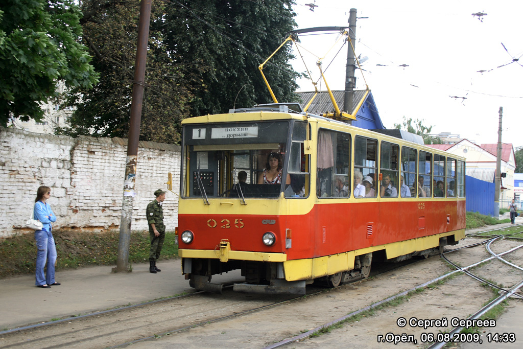 Орёл, Tatra T6B5SU № 025