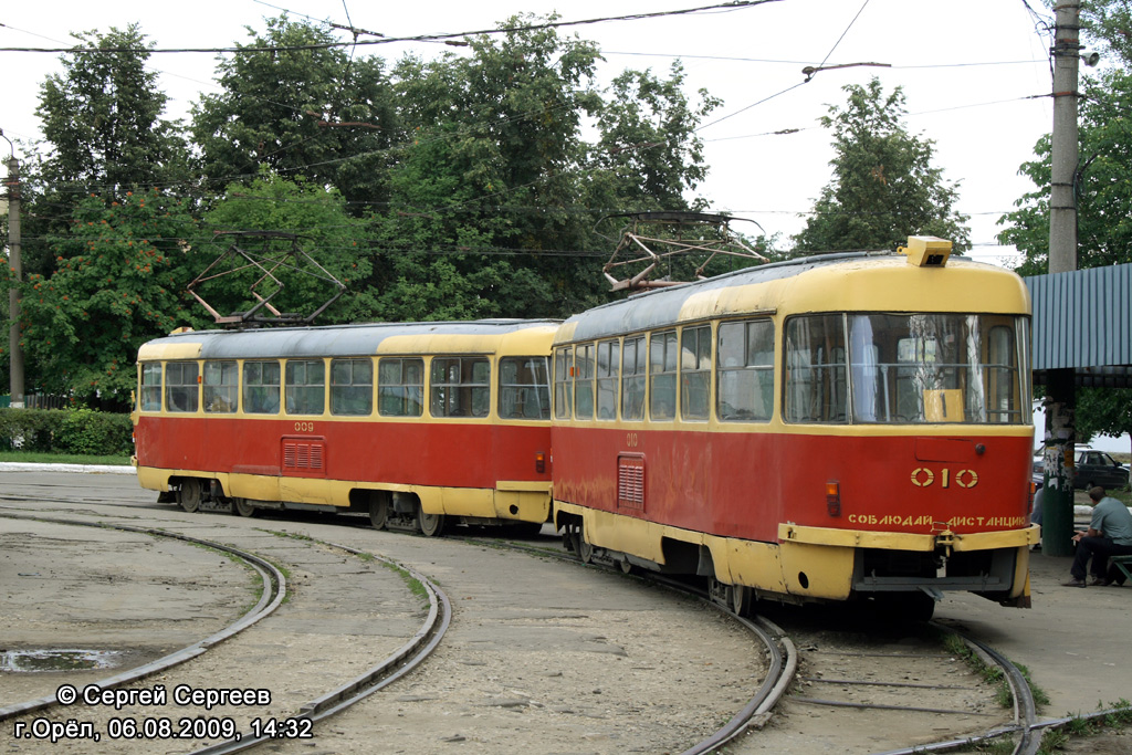 Орёл, Tatra T3SU № 010