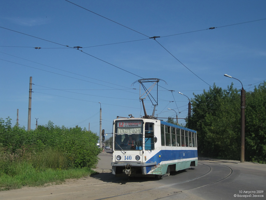 Тверь, 71-608К № 140; Тверь — Трамвайные линии: Московский район (линия в микрорайон "Южный")