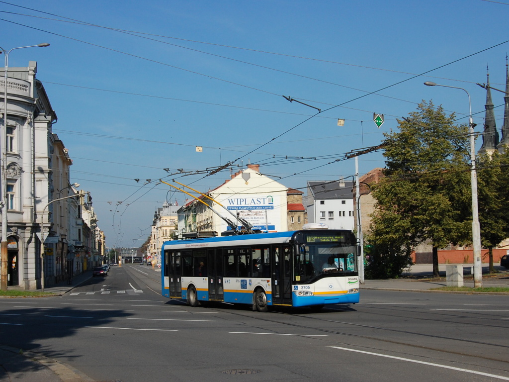 Острава, Solaris Trollino II 12 AC № 3705