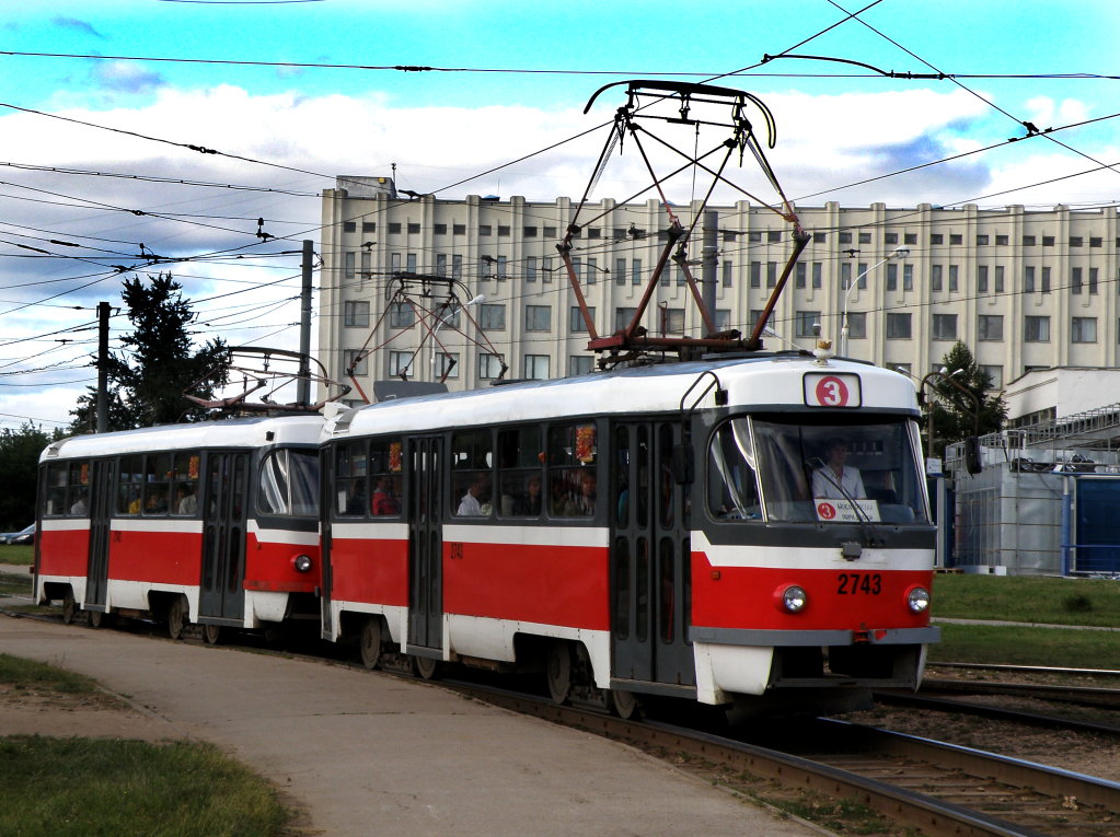Нижний Новгород, Tatra T3SU КВР ТРЗ № 2743