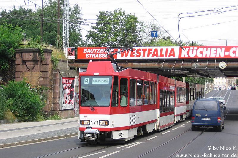 Котбус, Tatra KTNF6 № 171