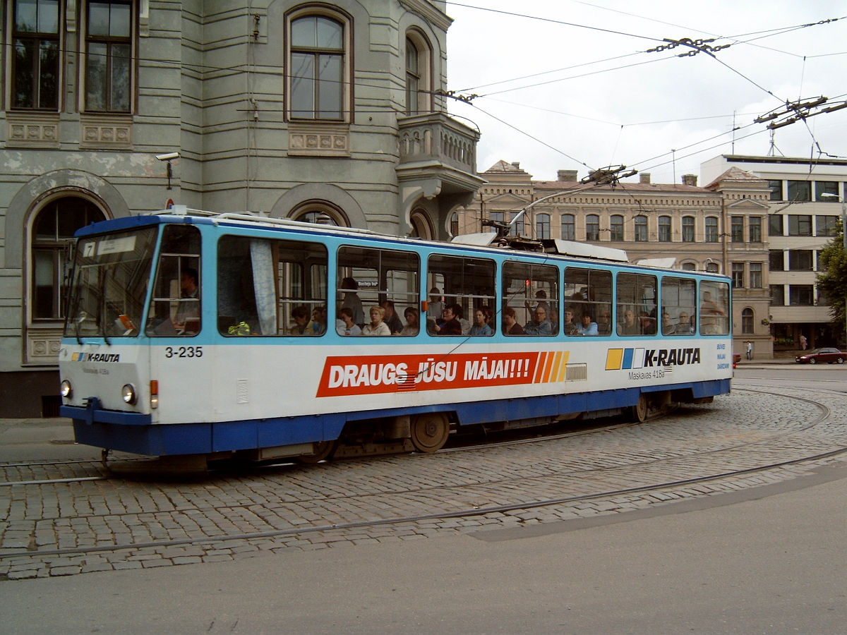 Рига, Tatra T6B5SU № 3-235