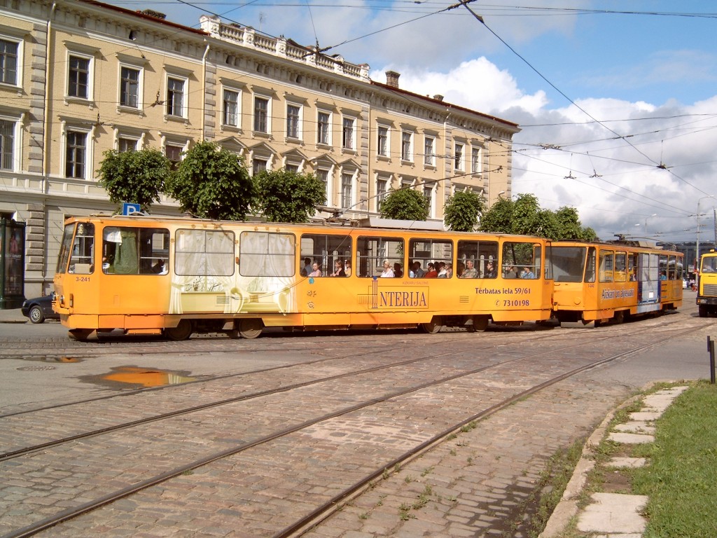 Рига, Tatra T6B5SU № 3-241; Рига, Tatra T6B5SU № 3-242