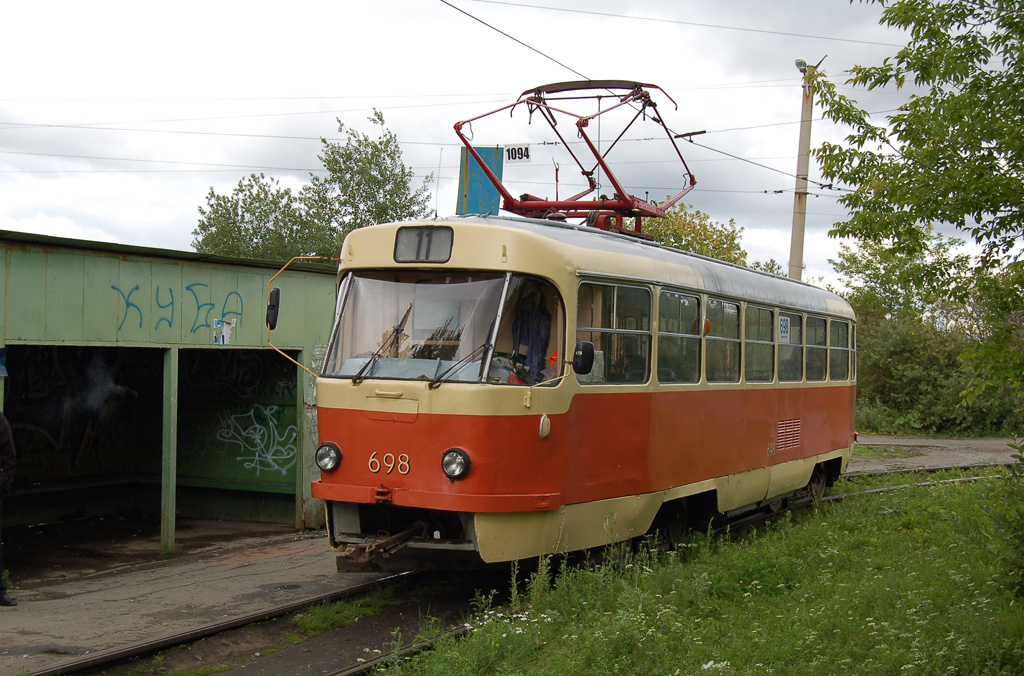 Екатеринбург, Tatra T3SU № 698; Екатеринбург — Линия на Зеленый Остров Екатеринбург, Tatra T3SU № 698; Екатеринбург — Линия на Зеленый Остров