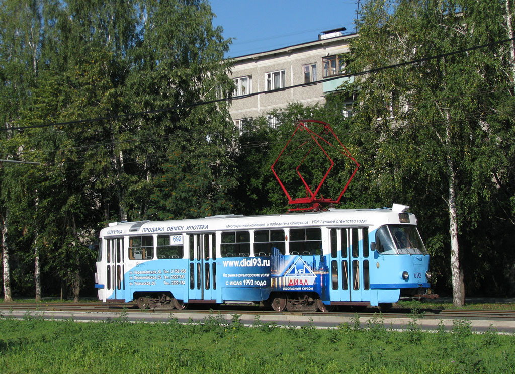 Yekaterinburg, Tatra T3SU № 692