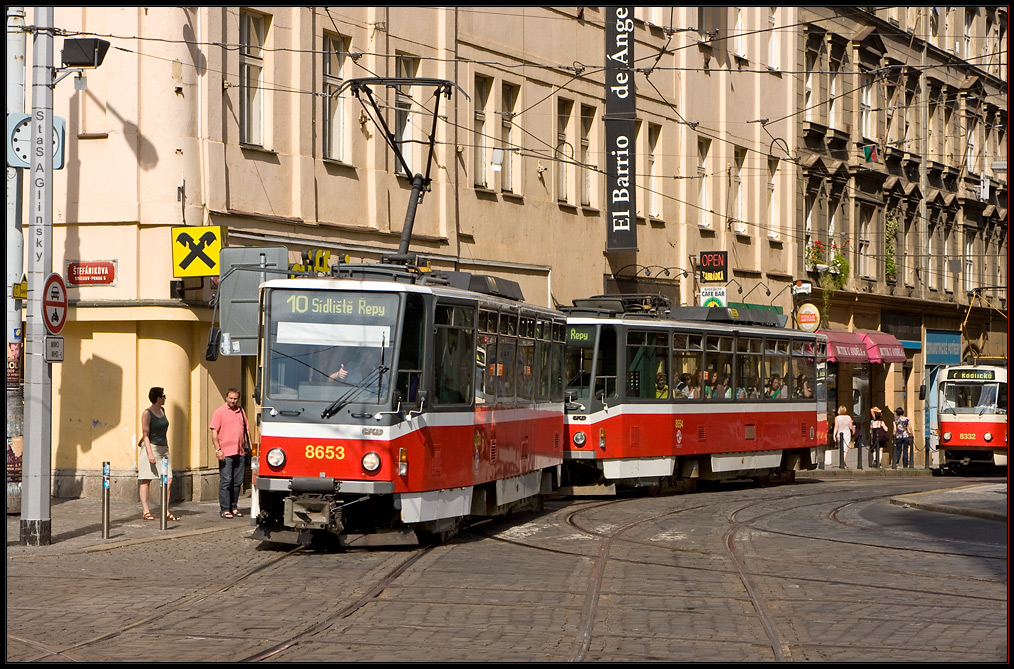 Прага, Tatra T6A5 № 8653