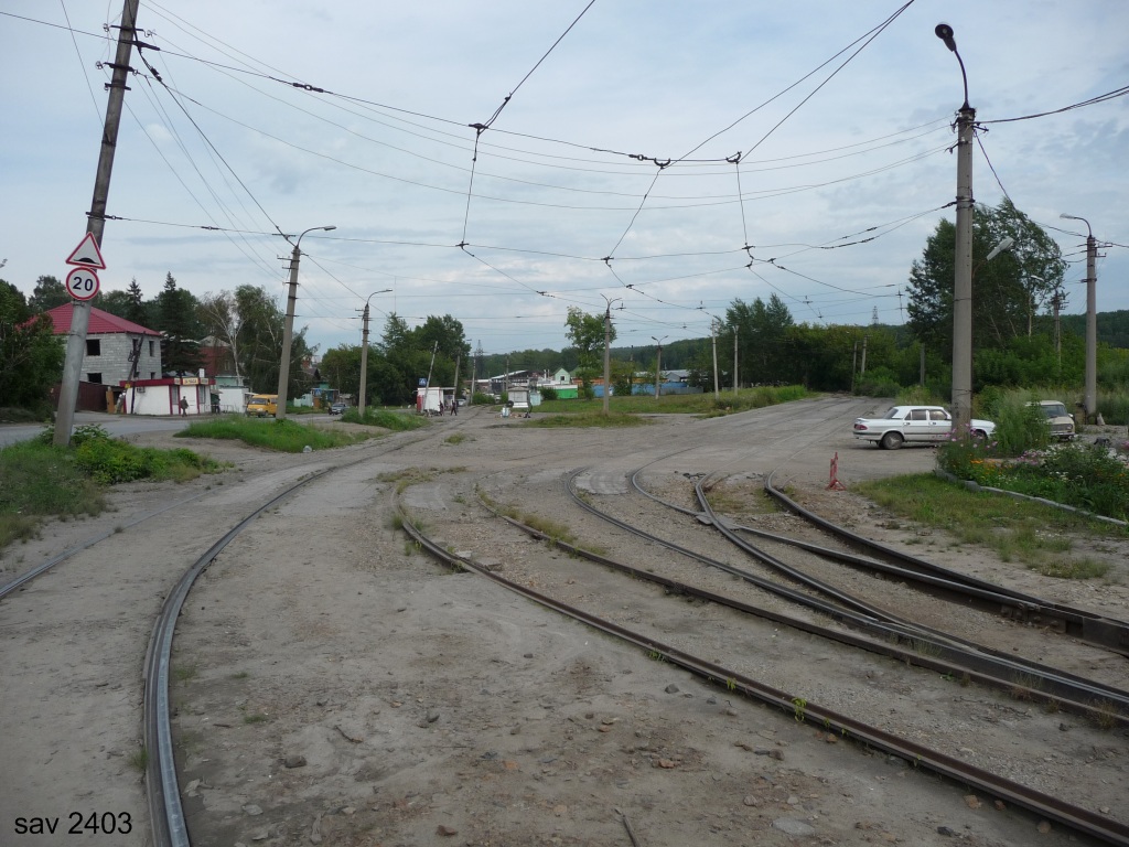 Novosibirsk — Tram and trolleybus roads
