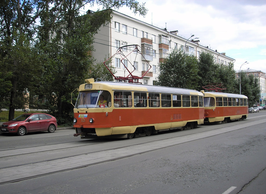 Екатеринбург, Tatra T3SU № 321