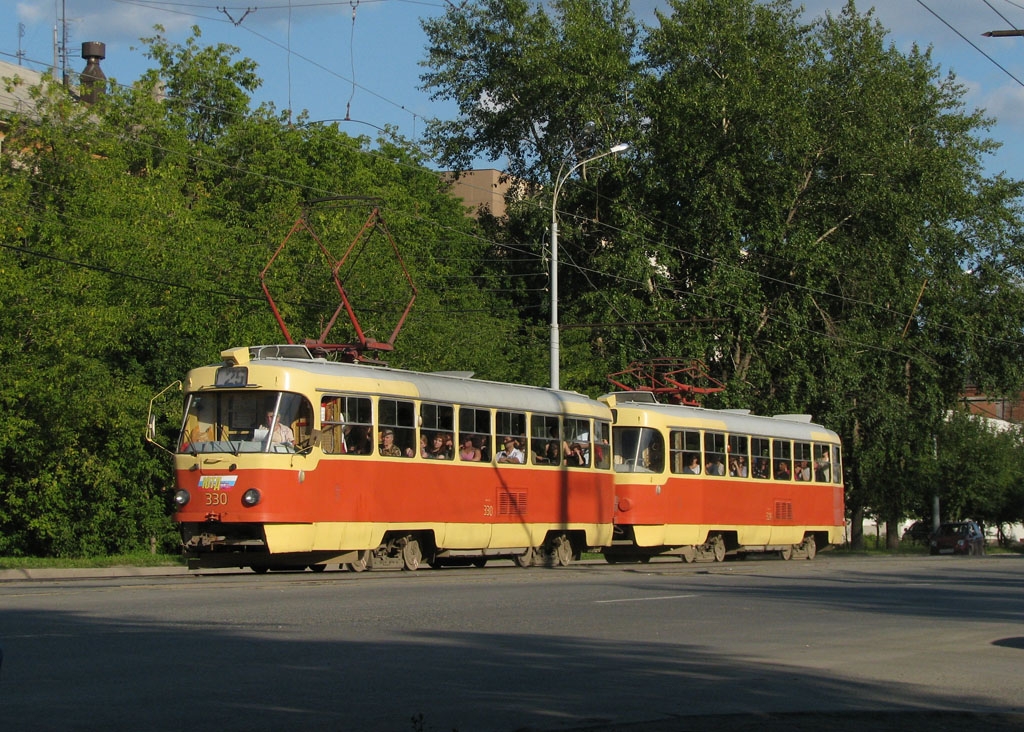 Екатеринбург, Tatra T3SU № 330