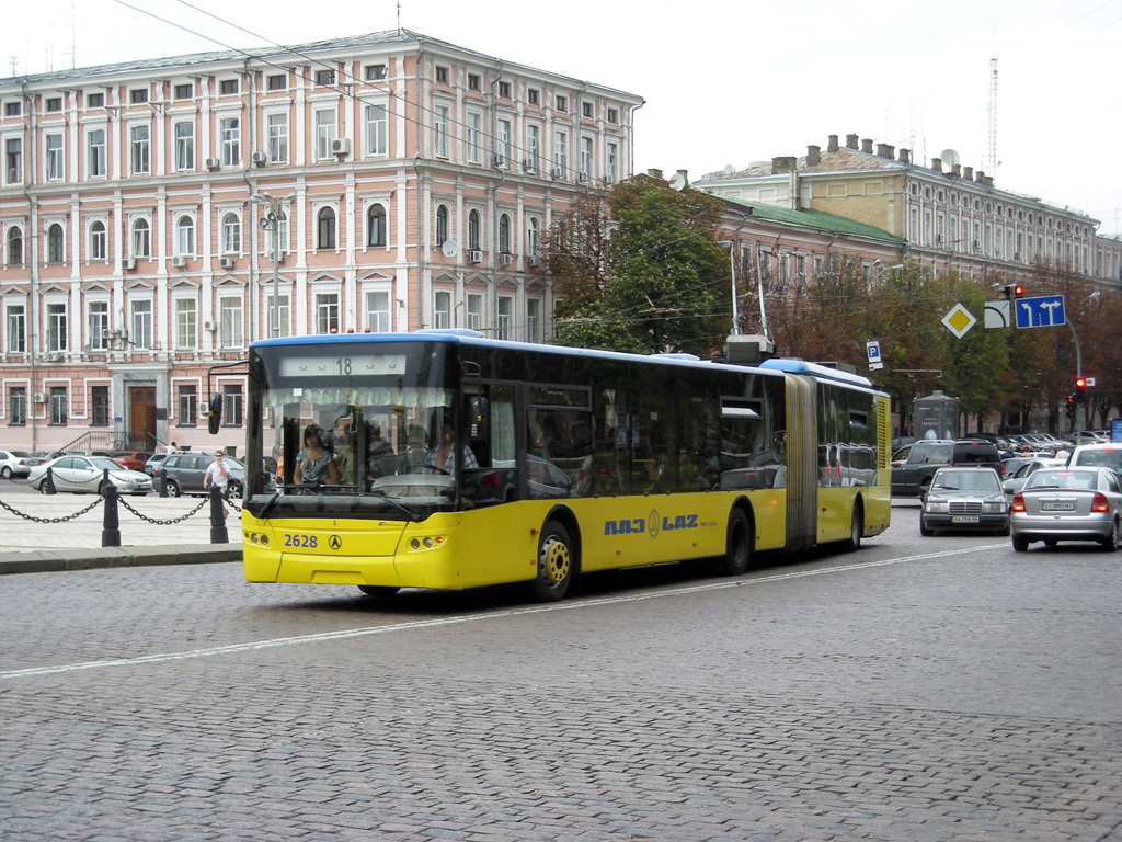 Киев, ЛАЗ E301D1 № 2628