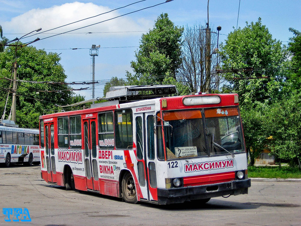 Тернополь, ЮМЗ Т1Р (Т2П) № 122