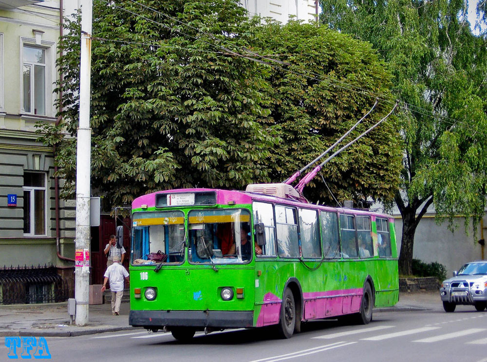 Луцк, ЗиУ-682В № 106