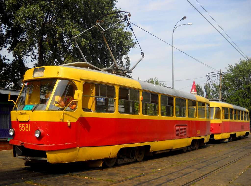 Киев, Tatra T3SU № 5581