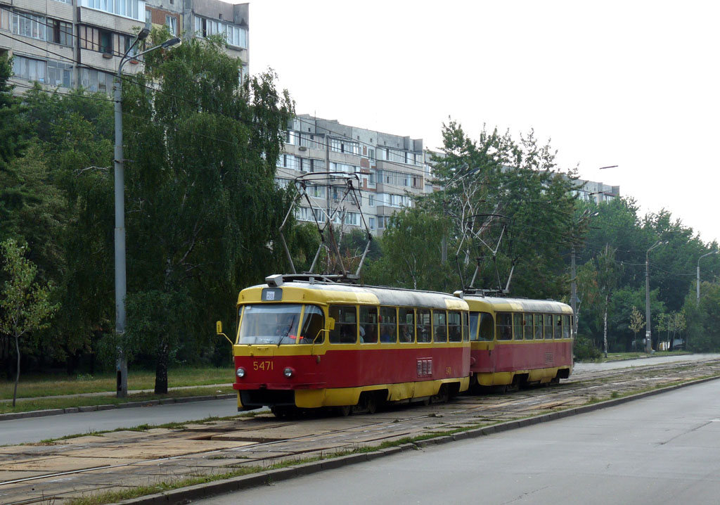 Киев, Tatra T3SU № 5471