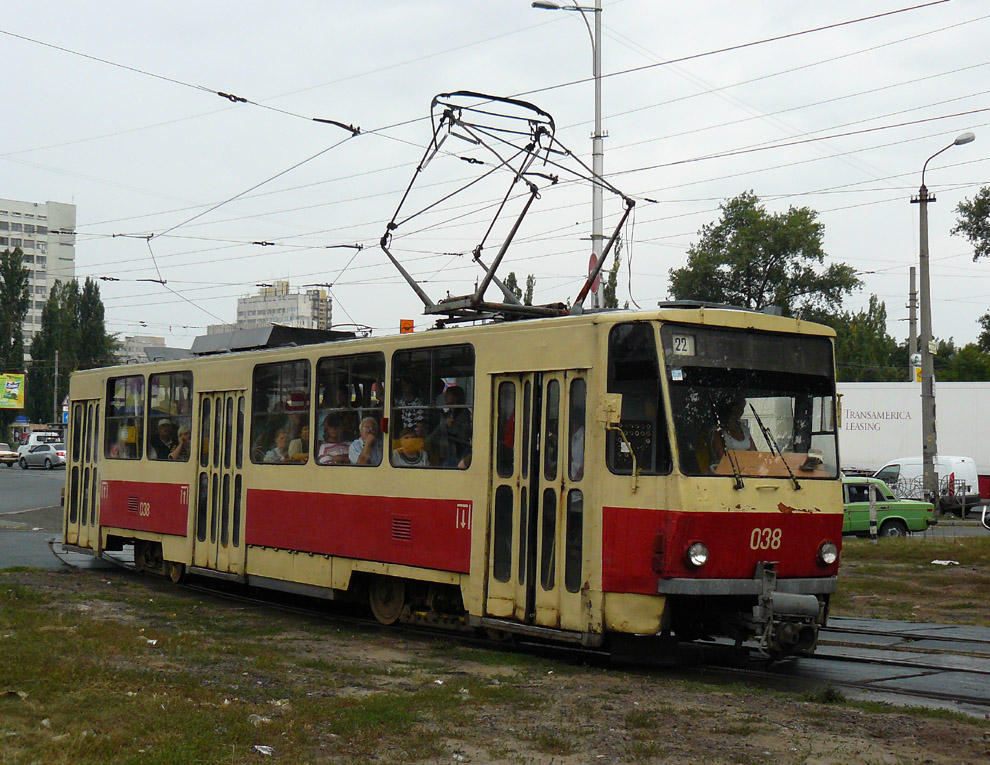 კიევი, Tatra T6B5SU № 038