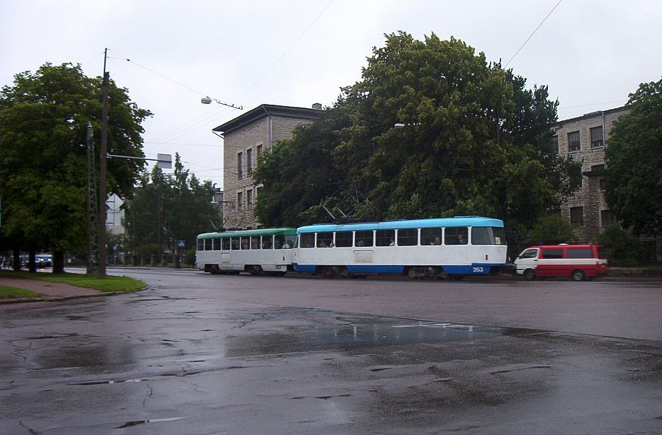 Таллин, Tatra T4SU № 262; Таллин, Tatra T4SU № 263