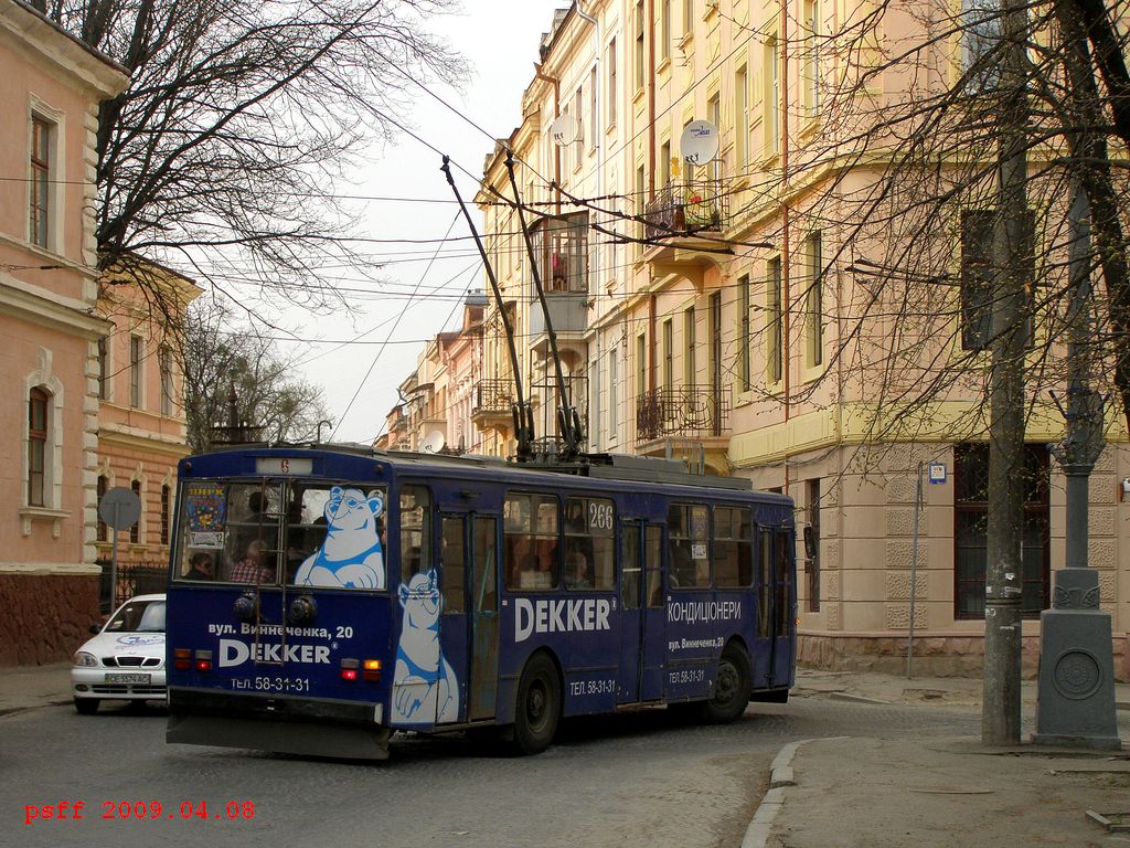 Чернівці, Škoda 14Tr02 № 266
