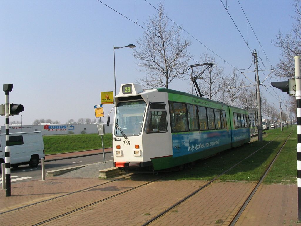 Rotterdam, Duewag ZGT6 № 723
