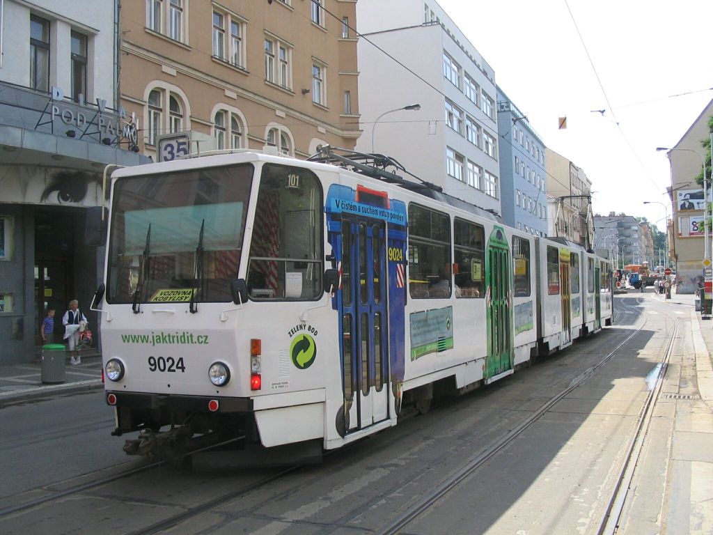 Прага, Tatra KT8D5 № 9024