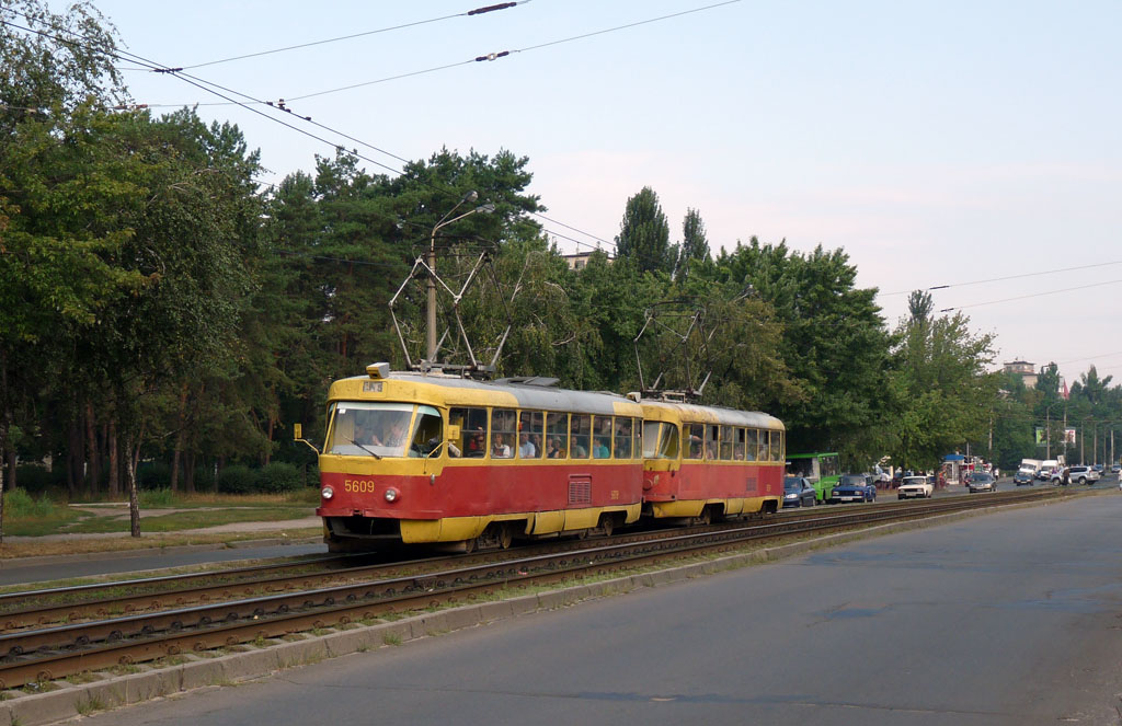 Киев, Tatra T3SU № 5609 Киев, Tatra T3SU № 5609
