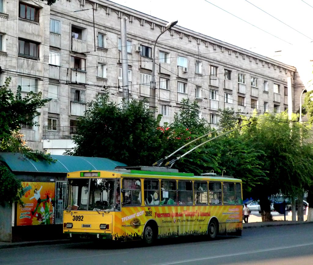 Алматы, Škoda 14Tr08/6 № 3092