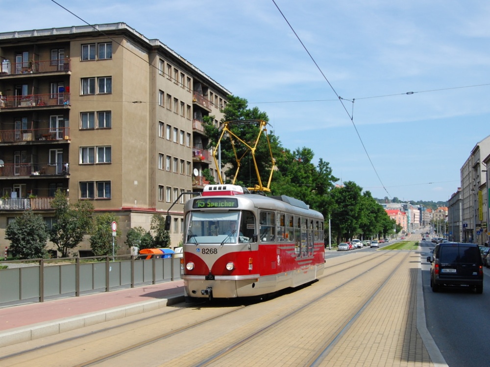 Прага, Tatra T3R.PLF № 8268