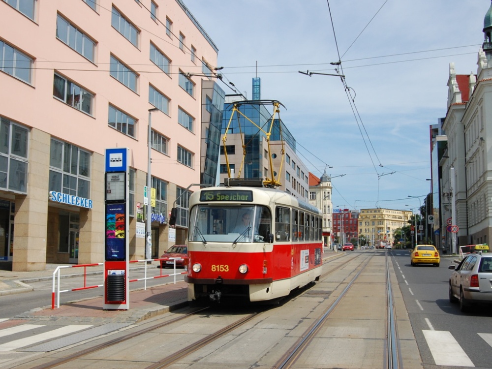Прага, Tatra T3R.PV № 8153