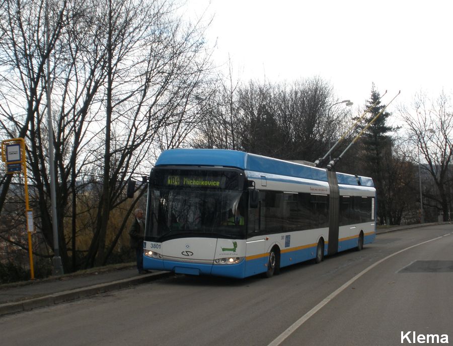 Острава, Solaris Trollino III 18 AC № 3801 Острава, Solaris Trollino III 18 AC № 3801