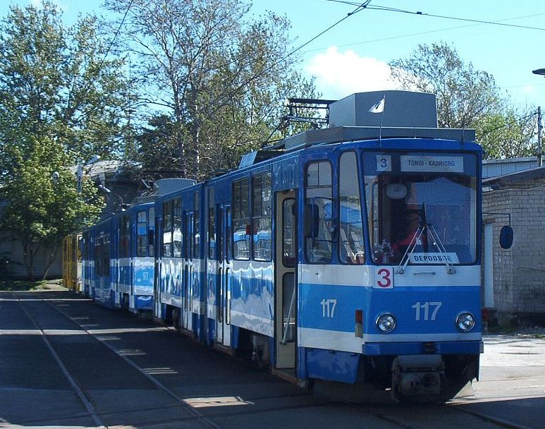 Tallinn, Tatra KT4SU č. 117