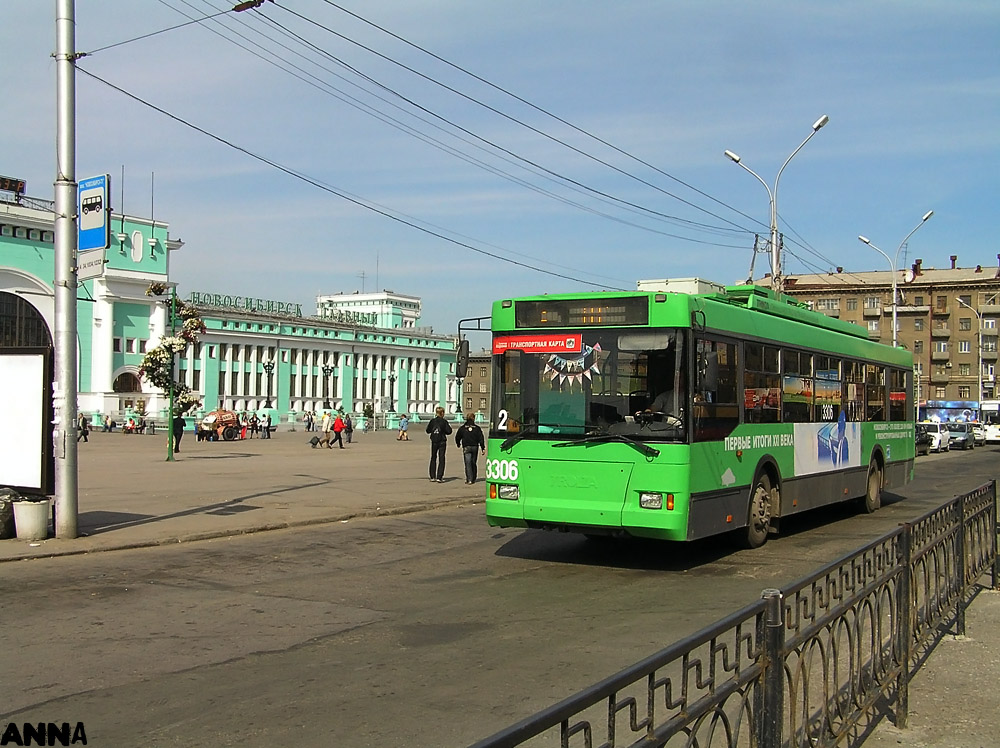 Novossibirsk, Trolza-5275.05 “Optima” N°. 3306