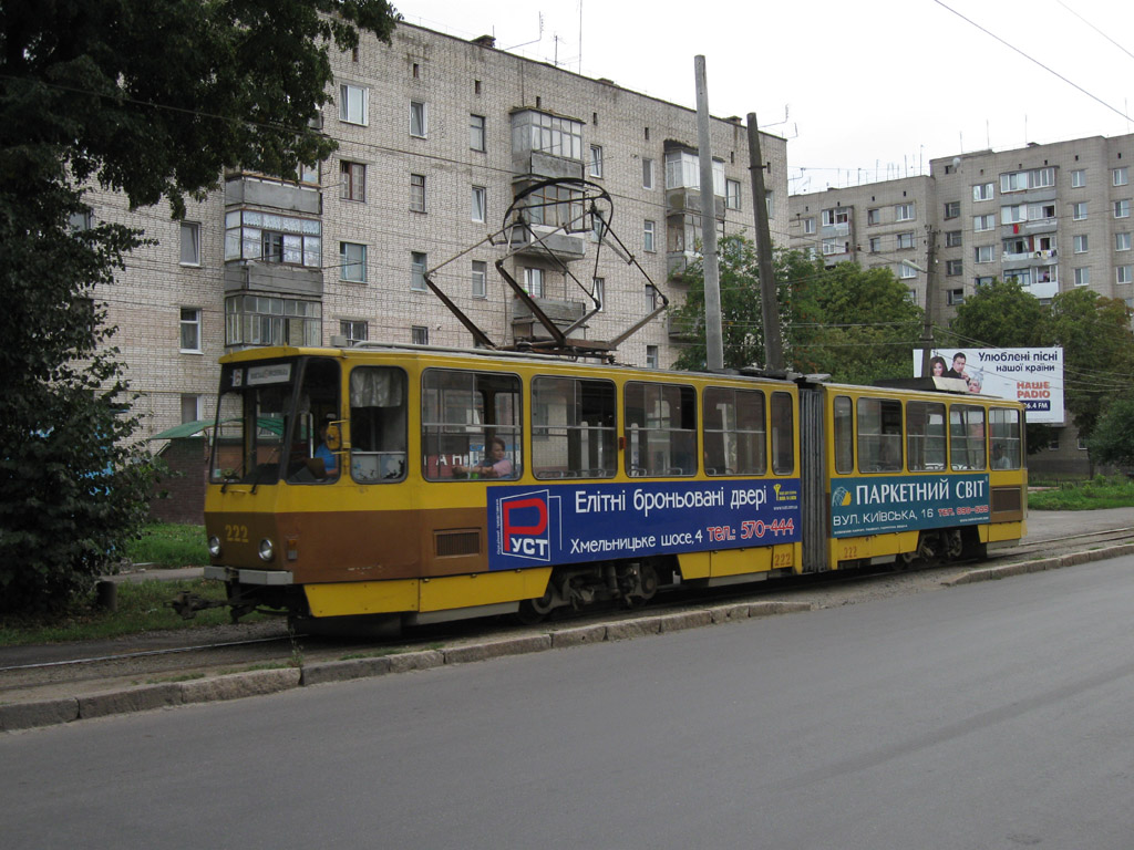 Винница, Tatra KT4SU № 222