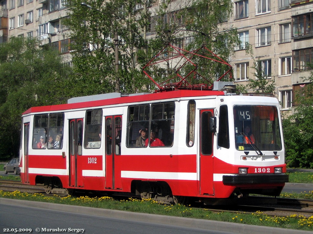 Санкт-Петербург, 71-134К (ЛМ-99К) № 1302