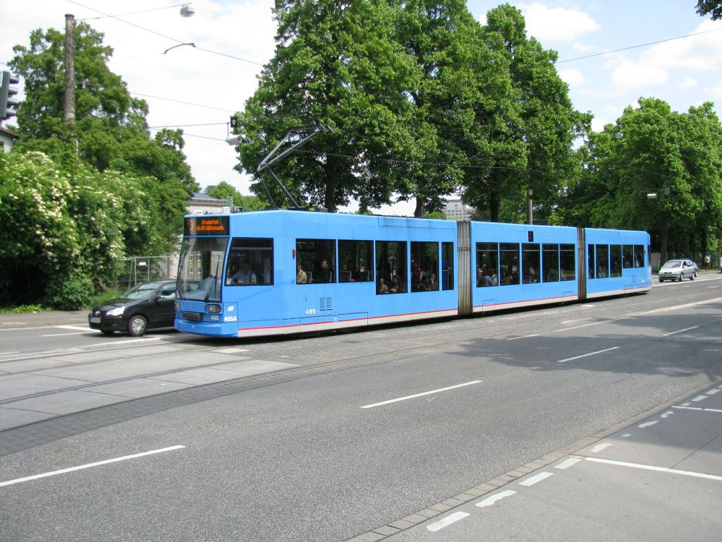 Кассель, Duewag NGT6C № 455