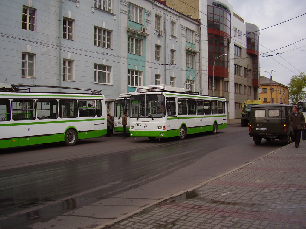 Курск, ЛиАЗ-5280 (ВЗТМ) № 003; Курск — Новые троллейбусы