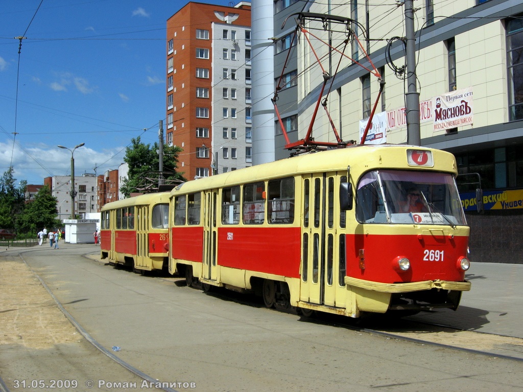 Нижний Новгород, Tatra T3SU № 2691