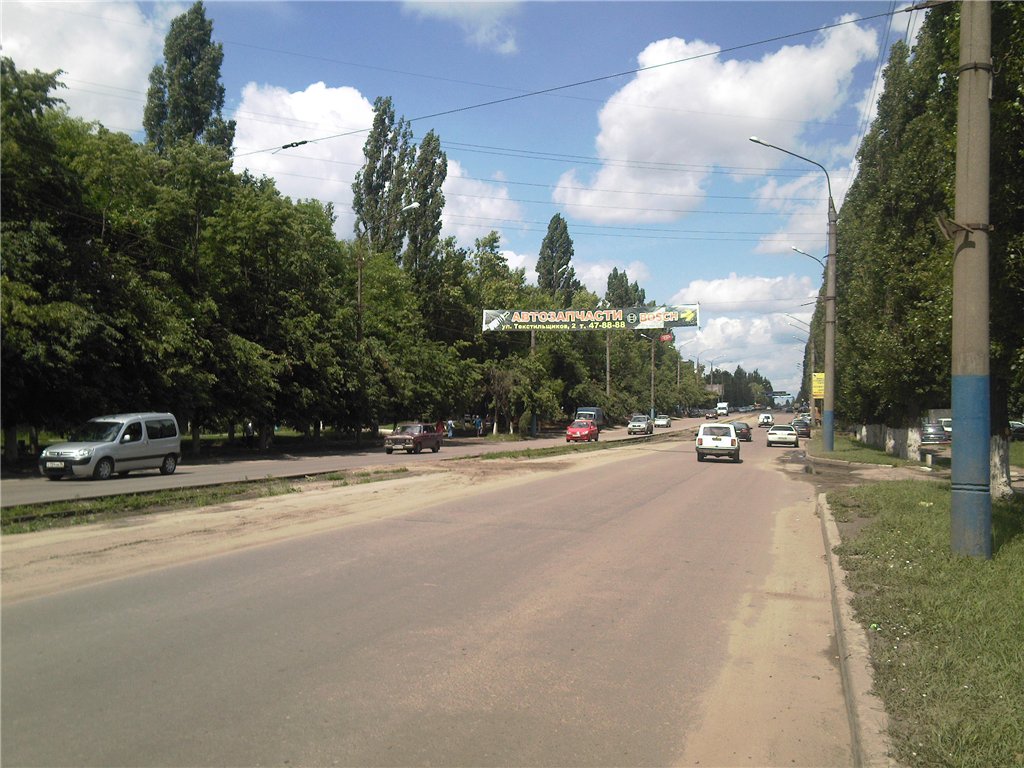 Voronezh — The remnants of Voronezh tramway