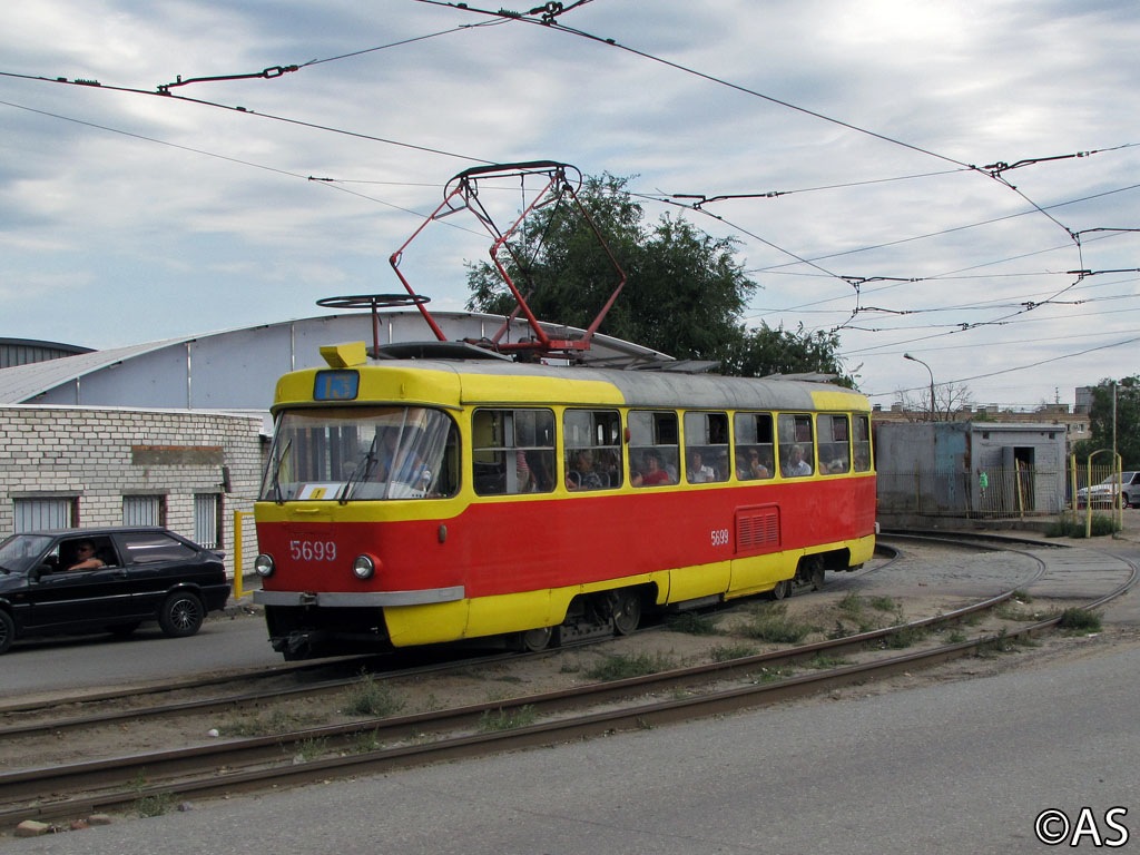 Волгоград, Tatra T3SU № 5699