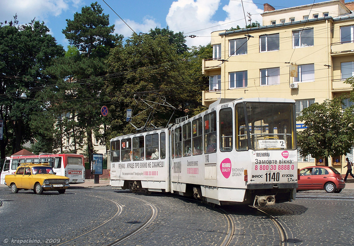 Львов, Tatra KT4SU № 1140