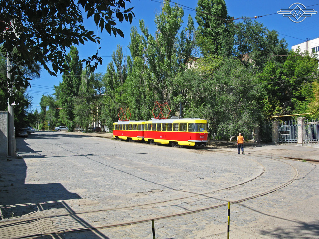Волгоград, Tatra T3SU № 5812