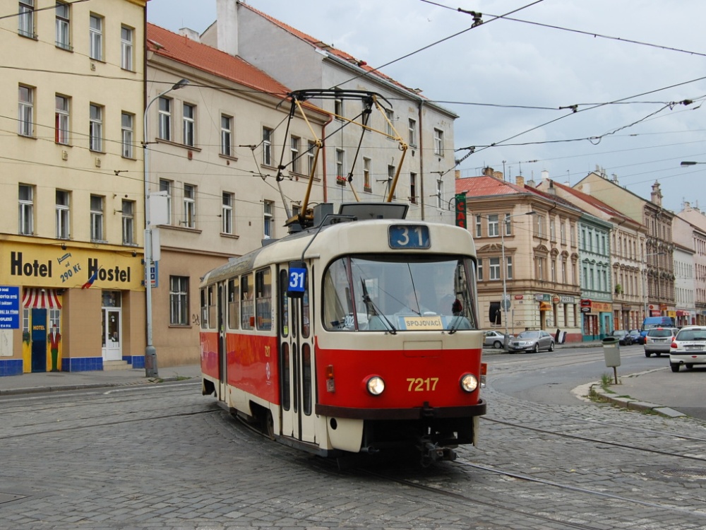 Прага, Tatra T3SUCS № 7217
