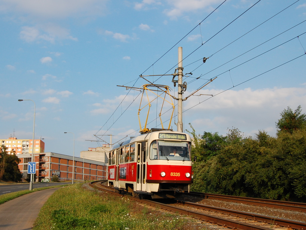 Прага, Tatra T3R.P № 8335 Прага, Tatra T3R.P № 8335