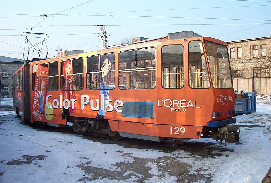 Таллин, Tatra KT4D № 129