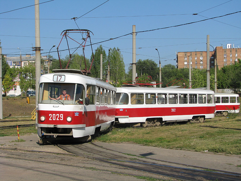 Самара, Tatra T3SU (двухдверная) № 2029