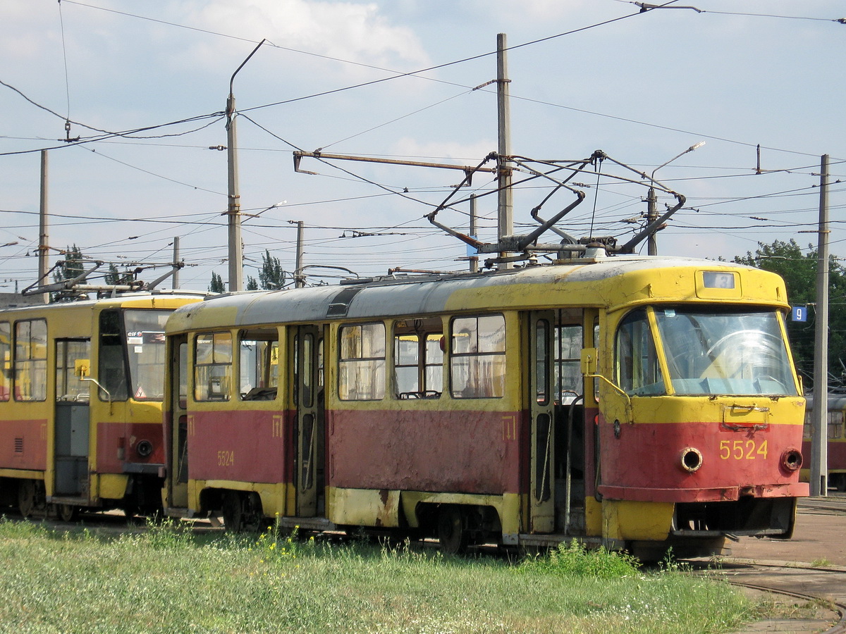 Киев, Tatra T3SU № 5524