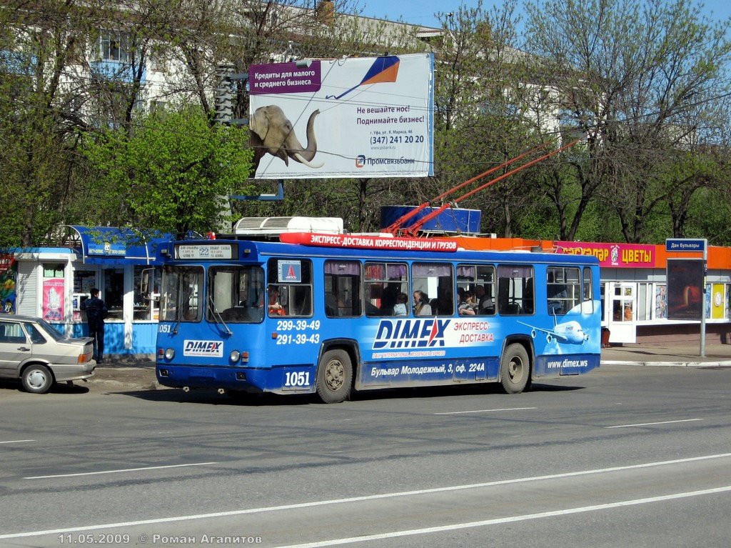Уфа, БТЗ-5276-04 № 1051