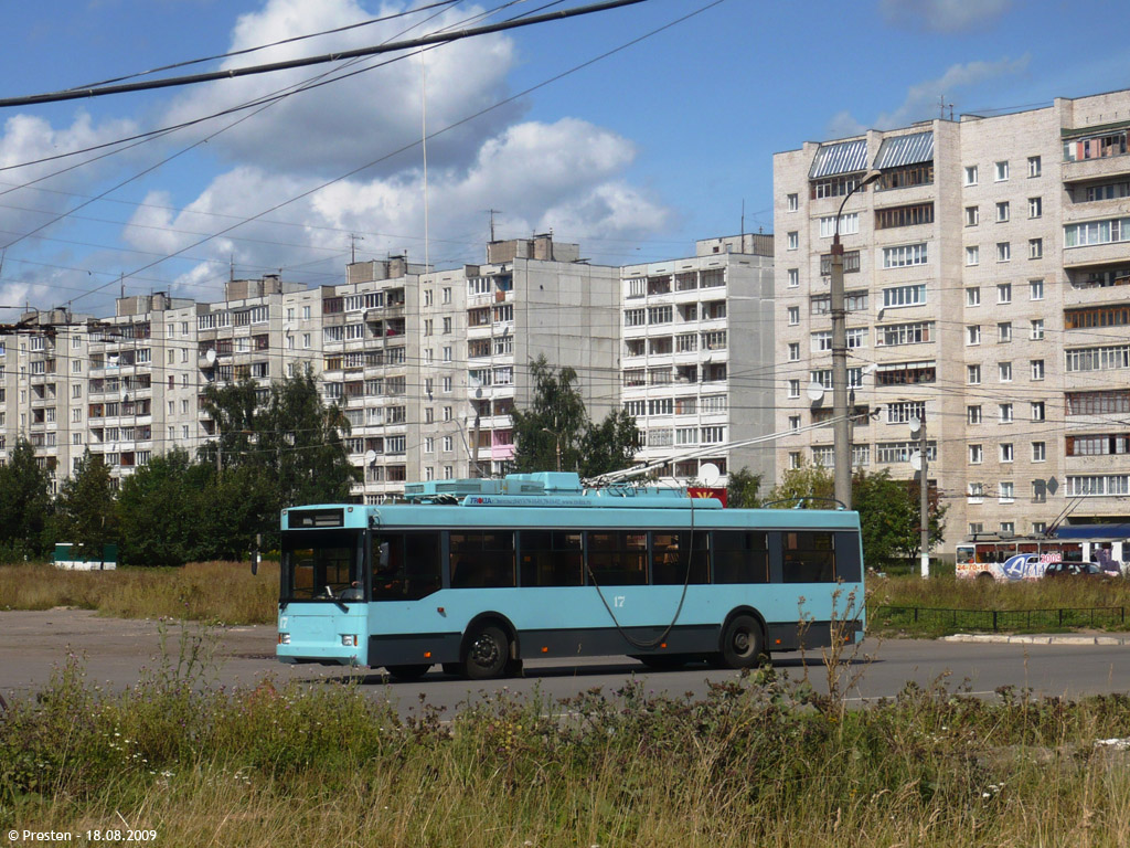 Тверь, Тролза-5275.05 «Оптима» № 17; Тверь — Троллейбусные линии: Московский район (микрорайон "Южный")