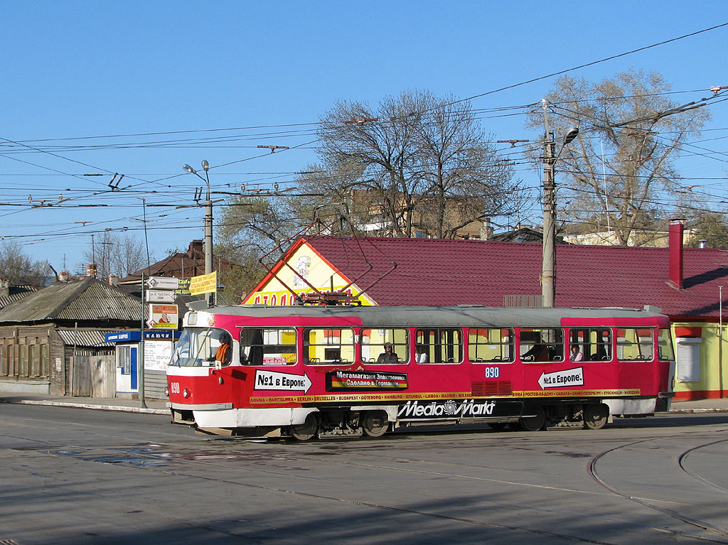 Самара, Tatra T3SU № 890 Самара, Tatra T3SU № 890