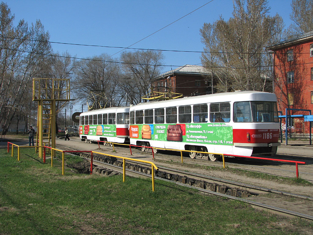 Самара, Tatra T3SU № 1186
