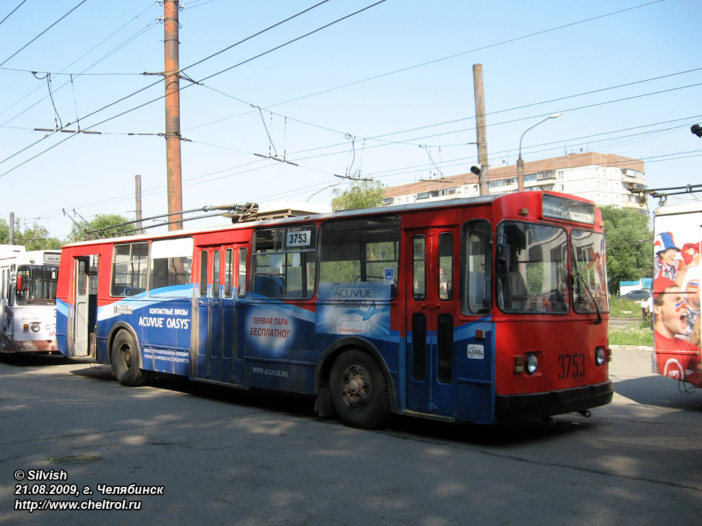 Челябинск, ЗиУ-682В-012 [В0А] № 3753
